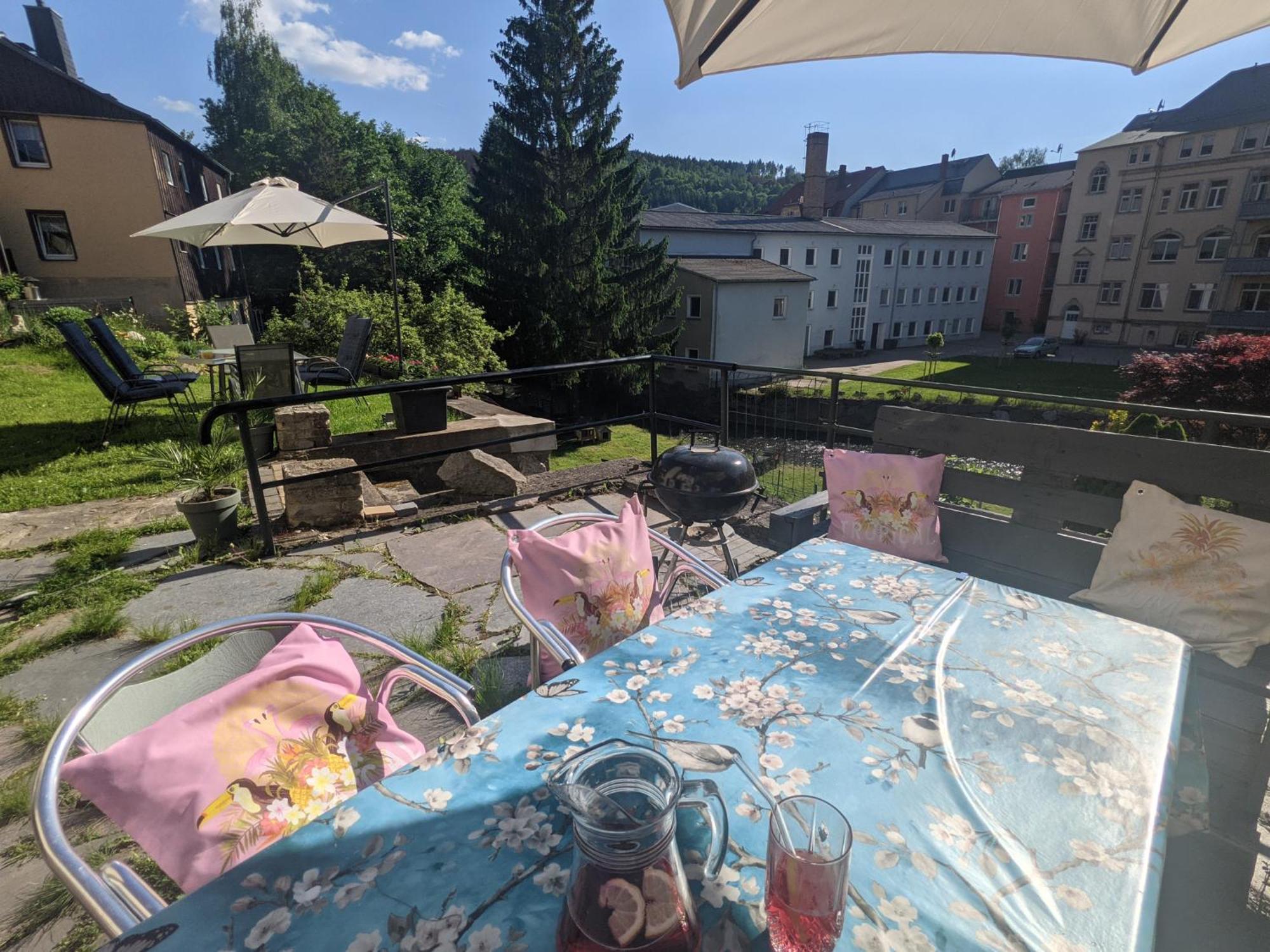Hw3 - Urlaubsmagie - Helle, Grosse Wohnung Mit Pool Sebnitz Exterior photo